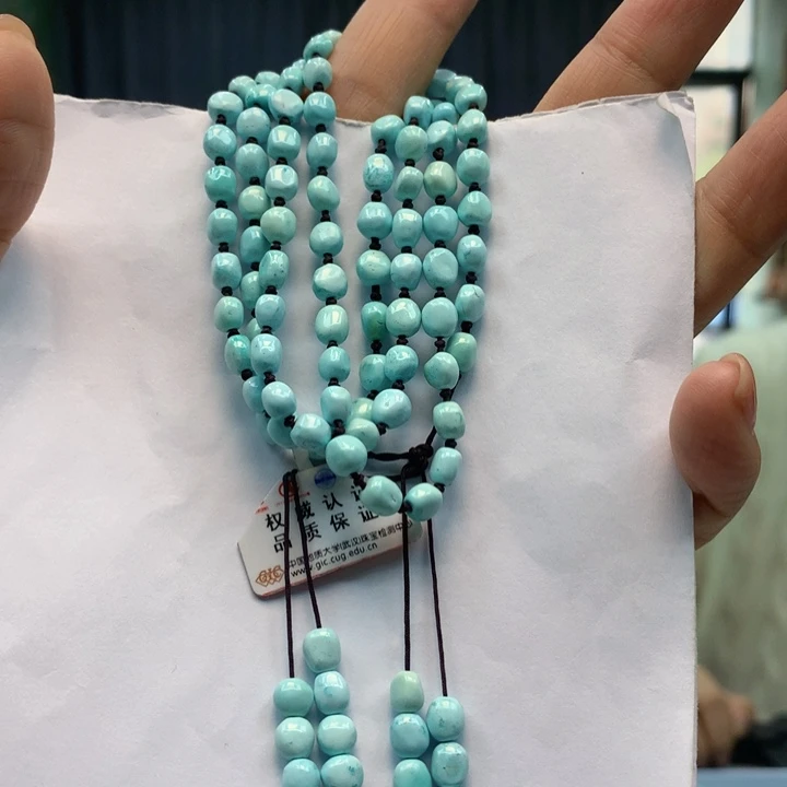 绿松石未镶嵌长链