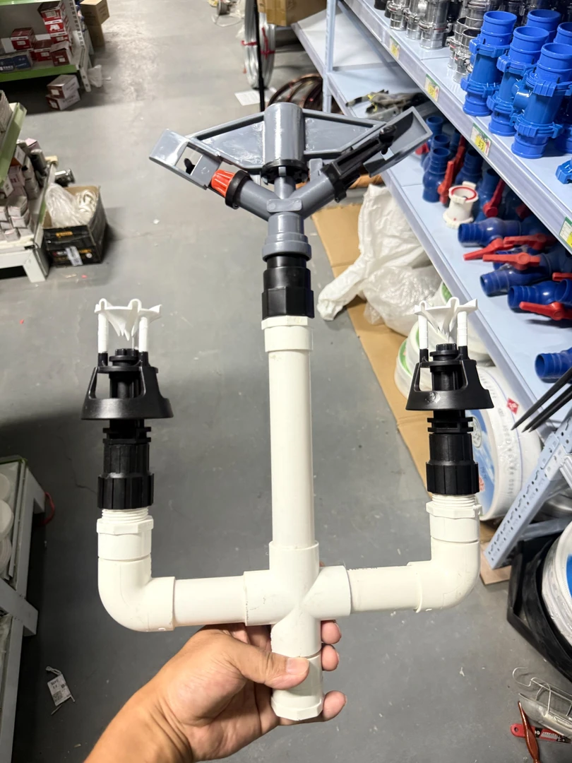 能装三个防沙喷头的支架