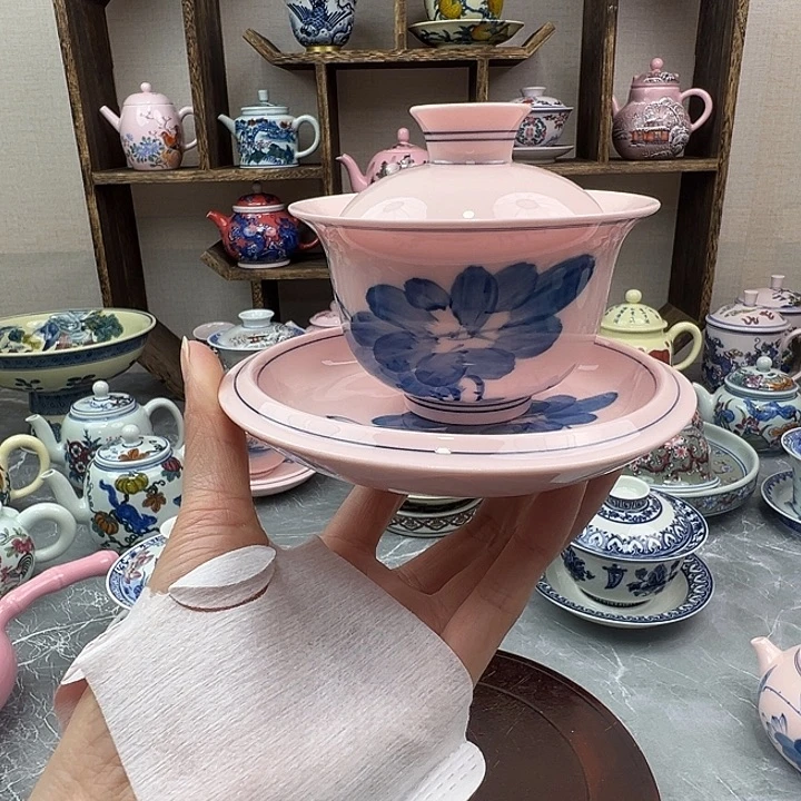 陶摆件景德镇陶瓷567老厂瓷52