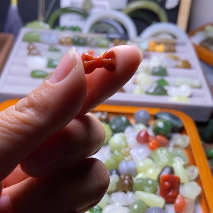 惜***福和田玉未镶嵌手链