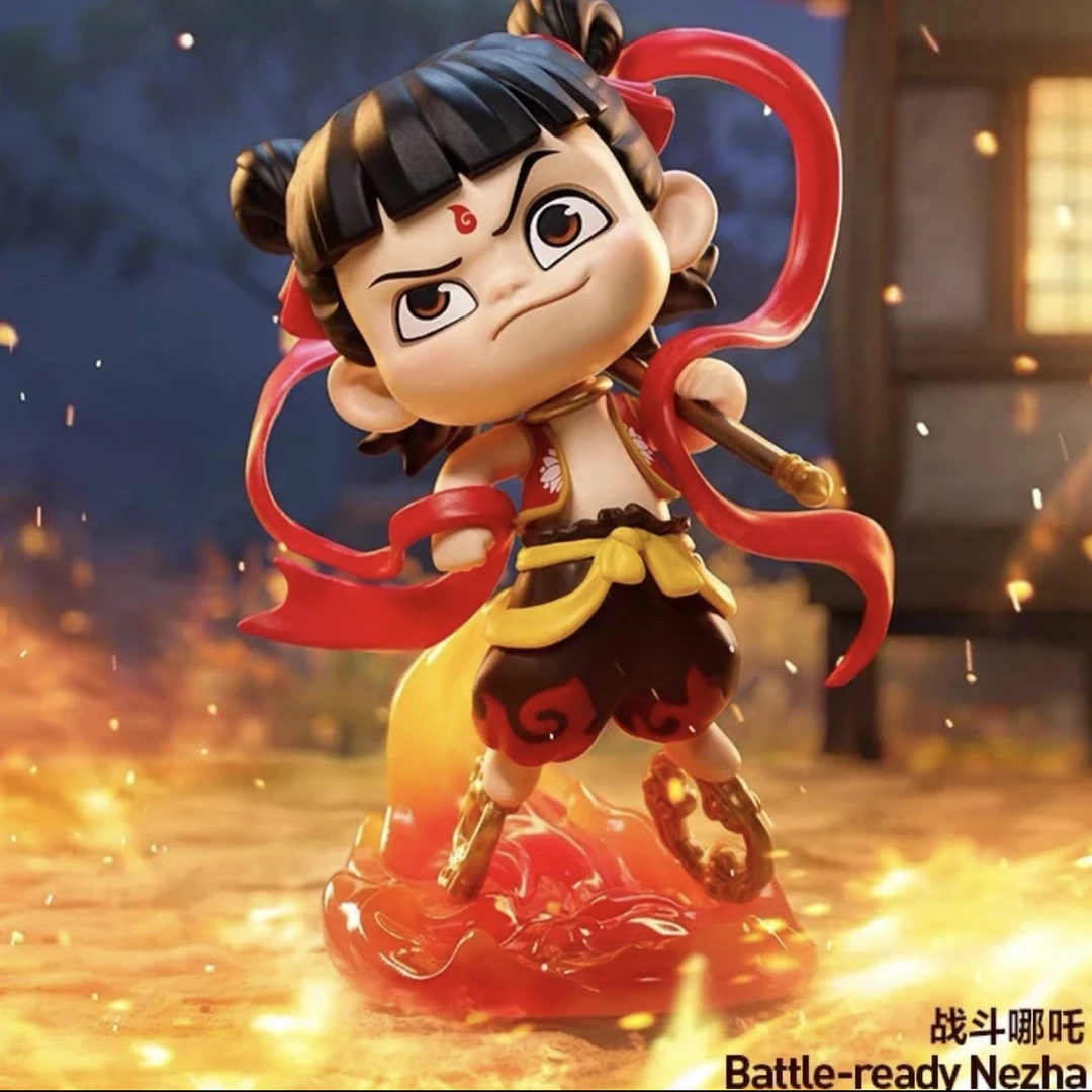 【直播间代拆】哪吒之魔童闹海天生羁绊系列潮玩可爱手办盲盒礼物