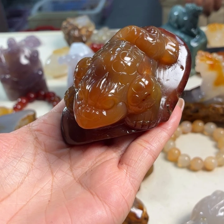 玛瑙/玉髓未镶嵌吊坠(不含链)