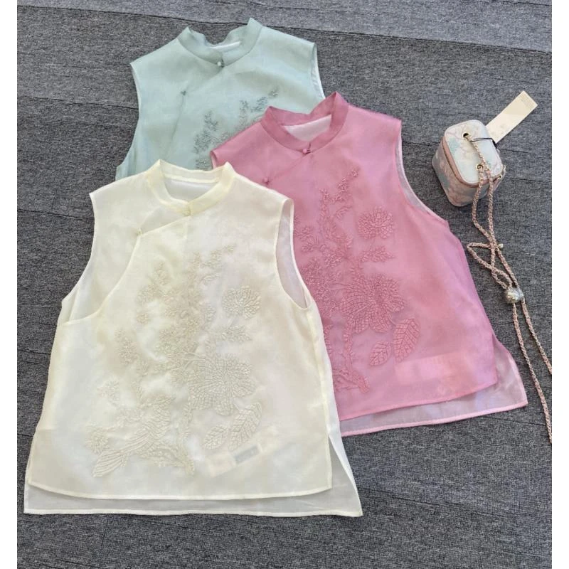 【奥兰多多&杨子家轻奢定制】纸鸢诗题马甲625054