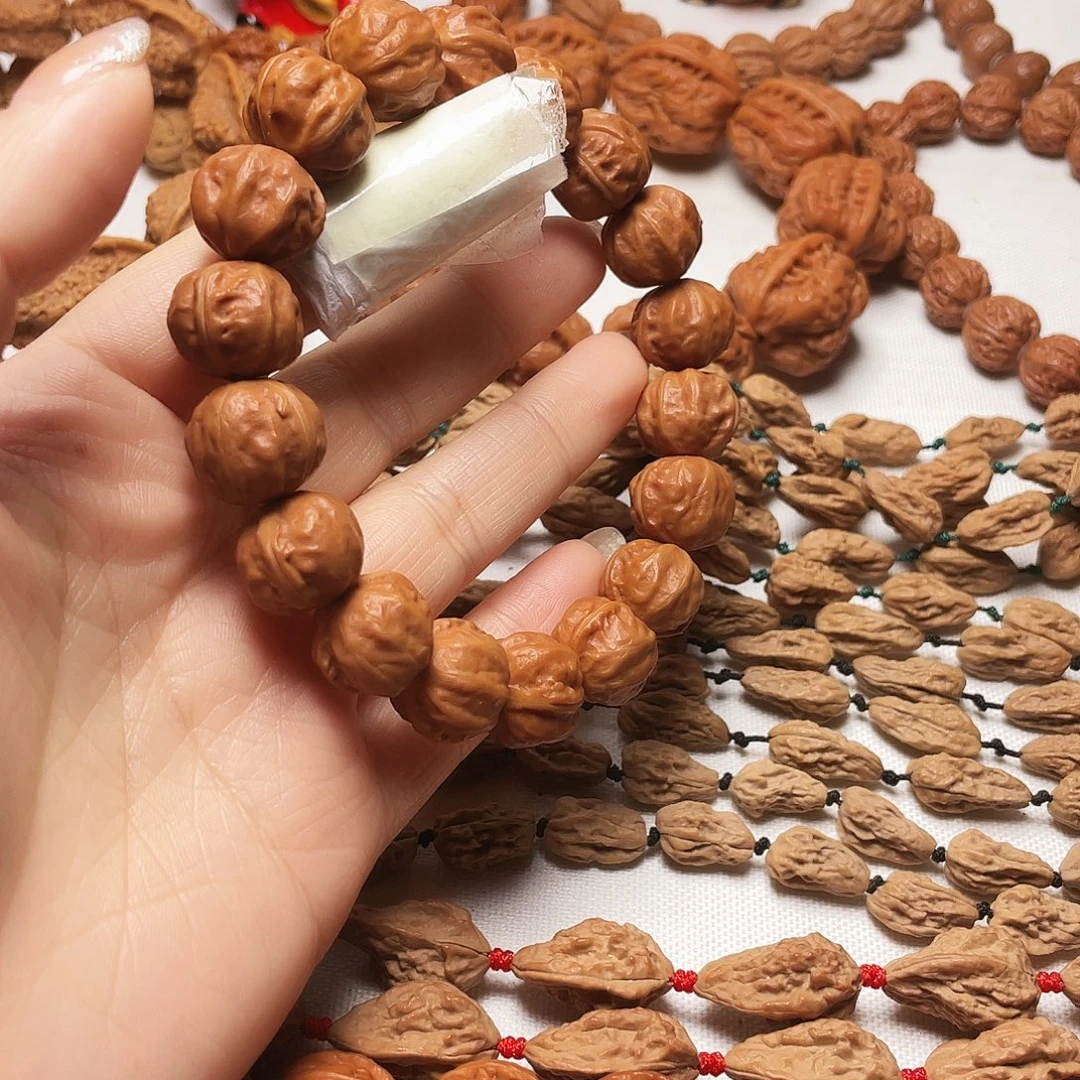 回***事吊坠文玩核桃京八棱