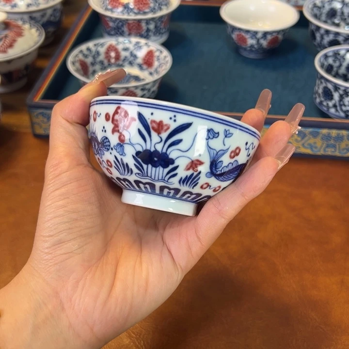 瓷片景德镇陶瓷手工手绘