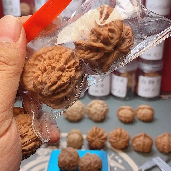 核桃把件y***k44尺寸全品麦穗虎头