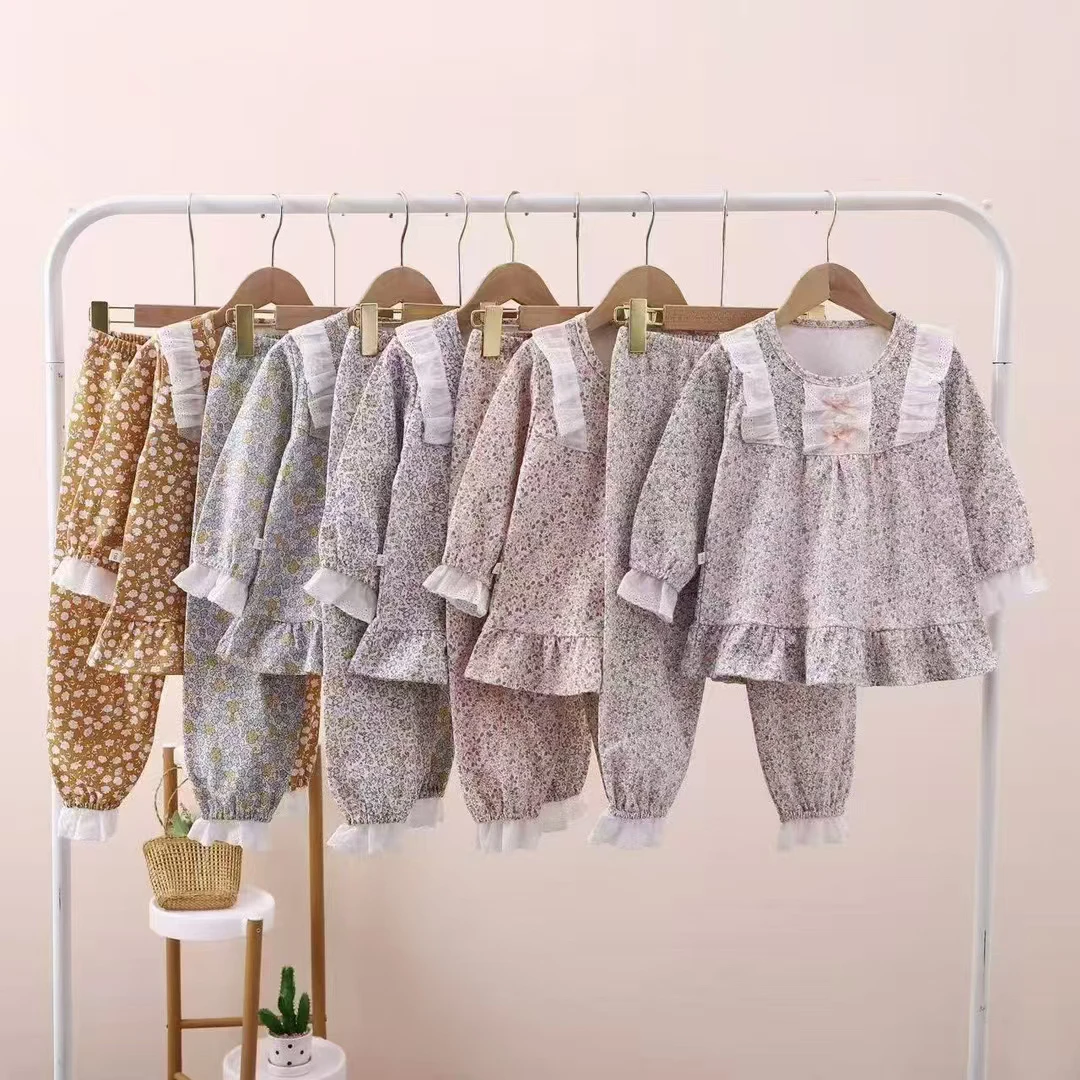 最新款女版碎花裙纯棉睡衣 好看舒适