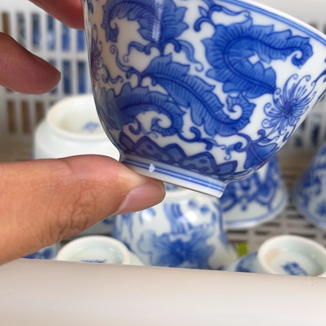 瓷片景德镇陶瓷杯子