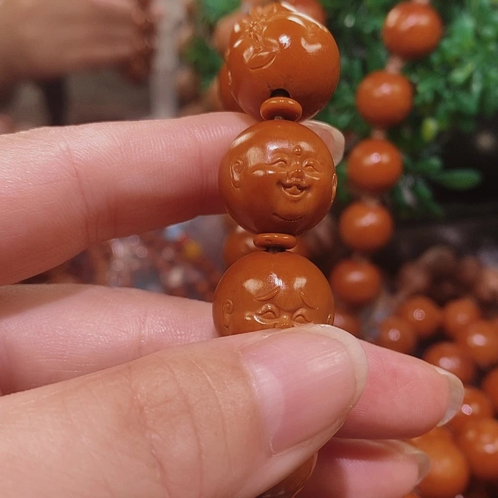 橄榄核手串/手链石*，童子百态17