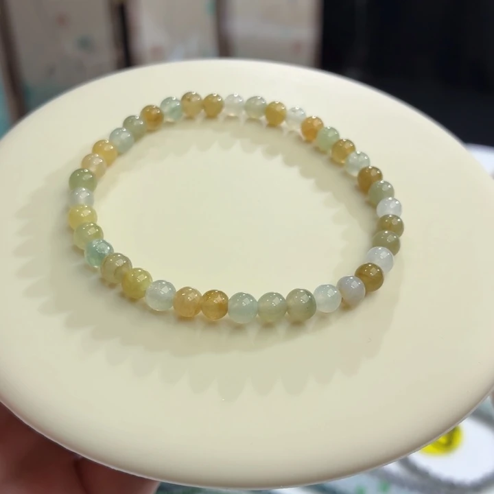 翡翠未镶嵌手链卡5.2福利款