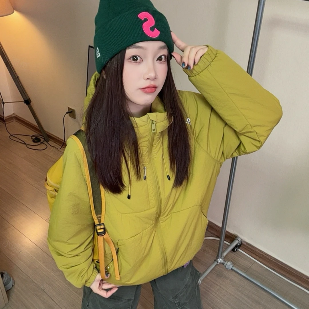 PAKA秋冬户外轻量化外套连帽防风绵羊毛御寒保暖男女同款棉服