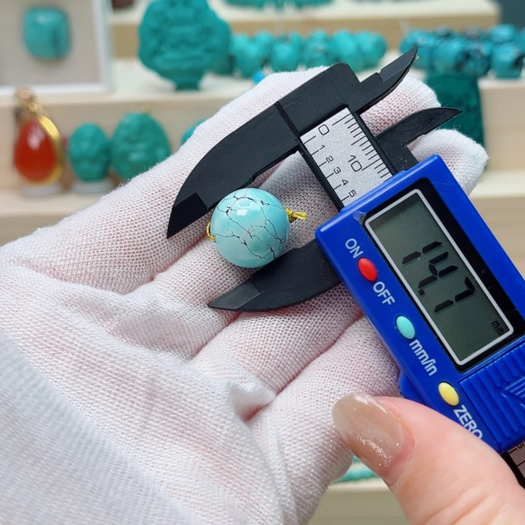 绿松石圆珠未镶嵌