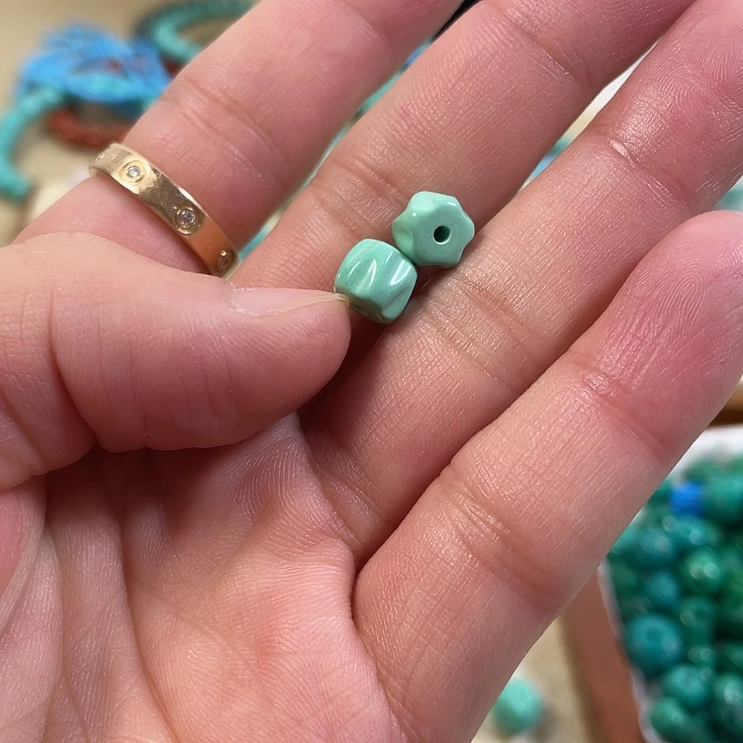 手工雕刻配饰配珠手串尺寸8