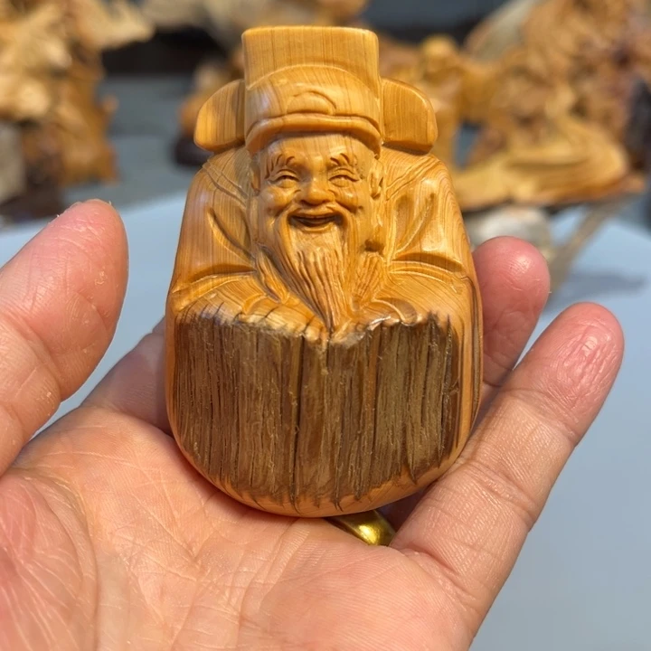 柏木（崖柏）根雕工艺摆件