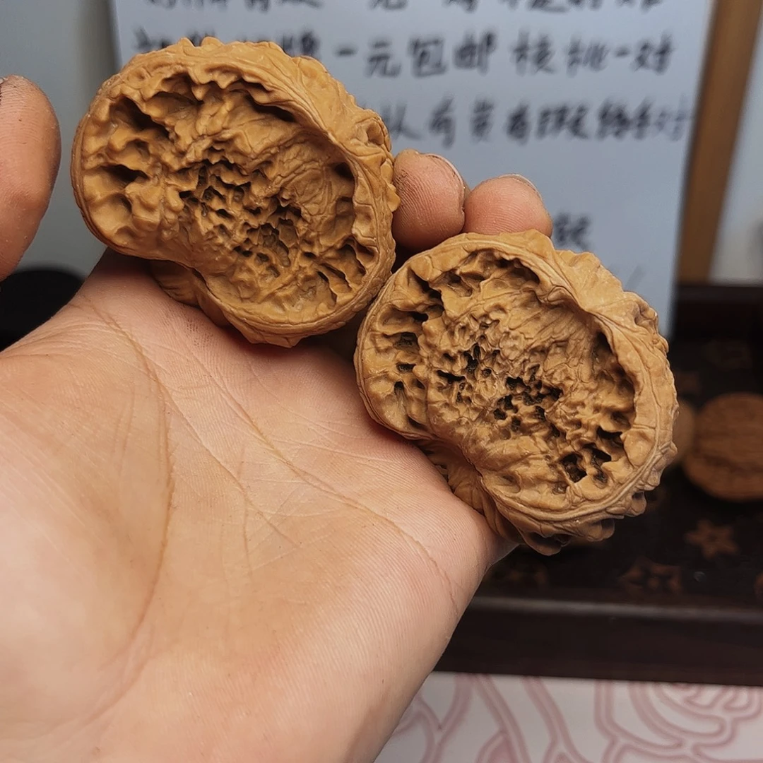 念***初文玩核桃吊坠蛇头