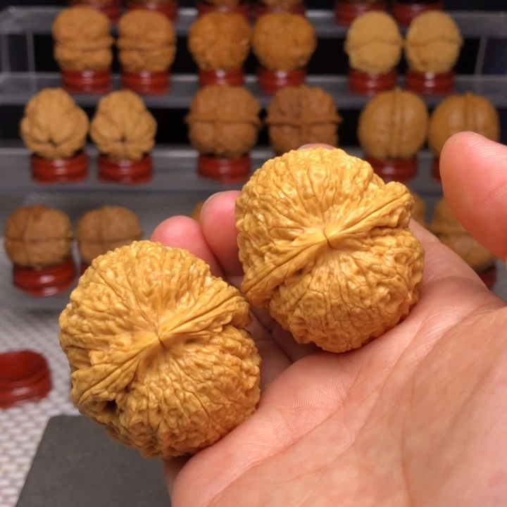 文玩核桃把件23麒麟狮子头