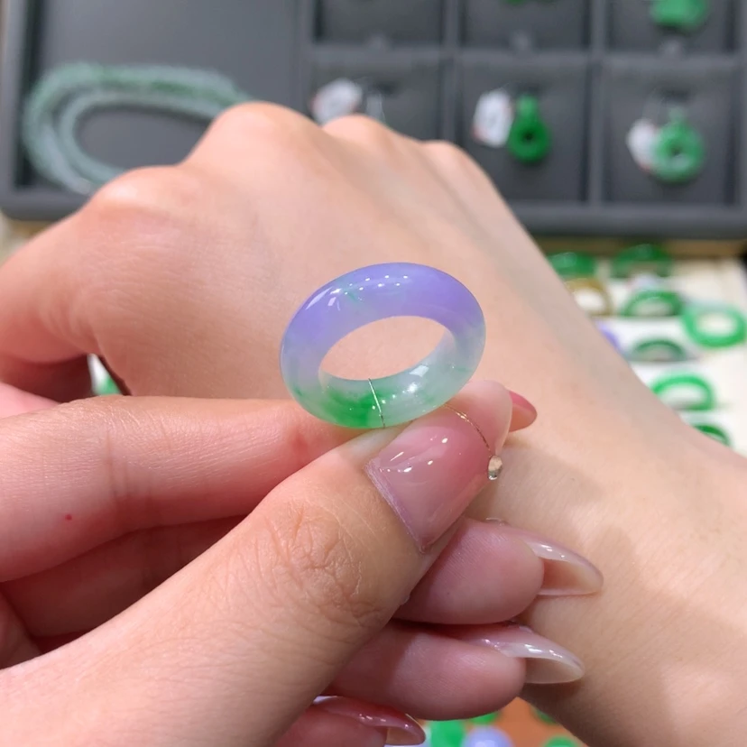 【闪购商品】翡翠戒指未镶嵌Z*e翡翠