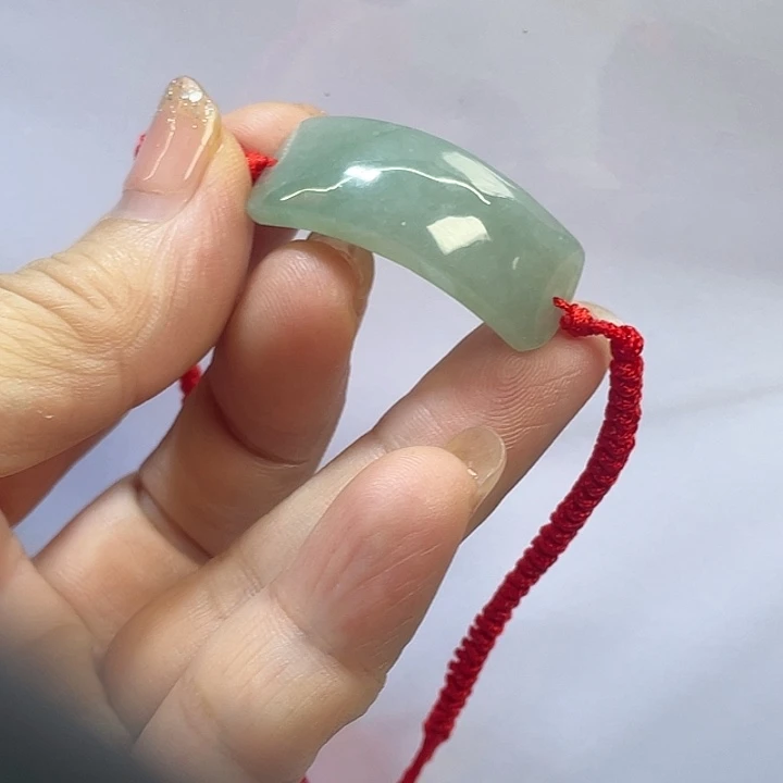 颈饰未镶嵌翡翠蓝水手牌