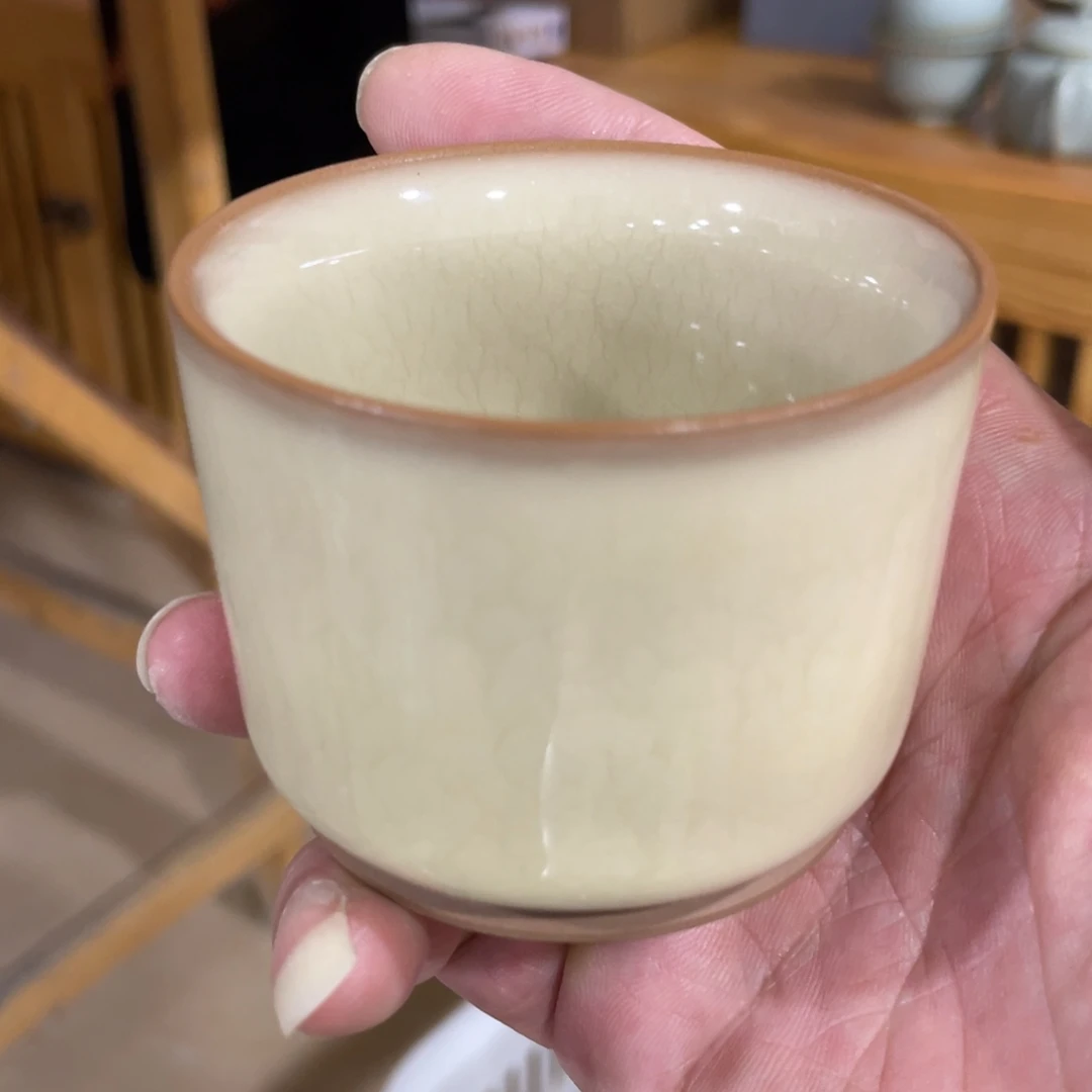 微瑕陶瓷茶壶茶杯家用