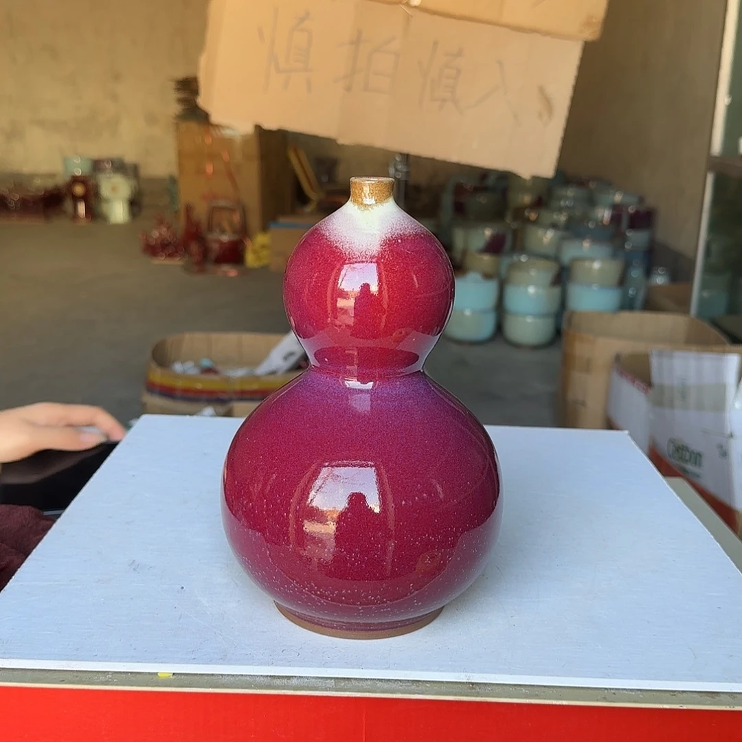 摆件陶郑家钧瓷摆件微瑕