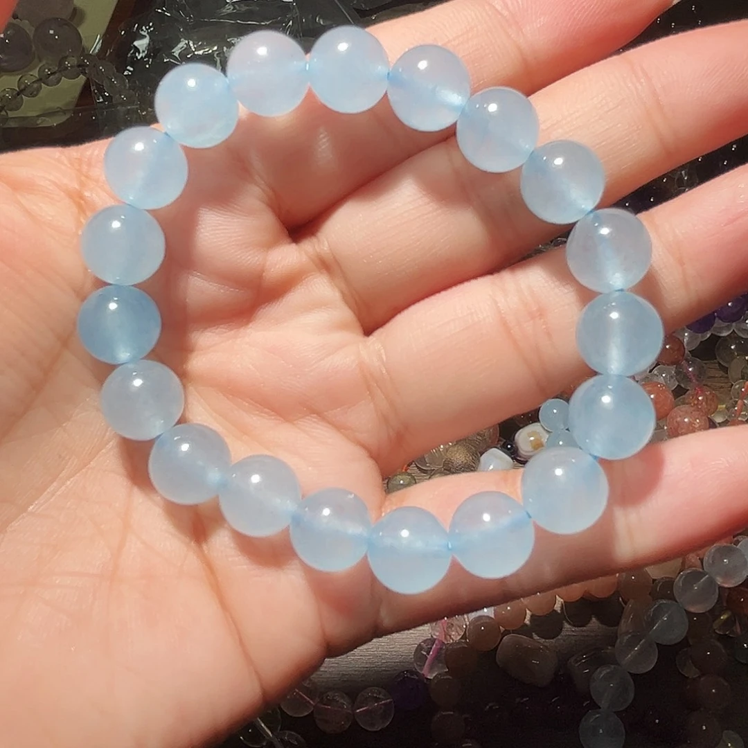 水晶手链未镶嵌玉髓