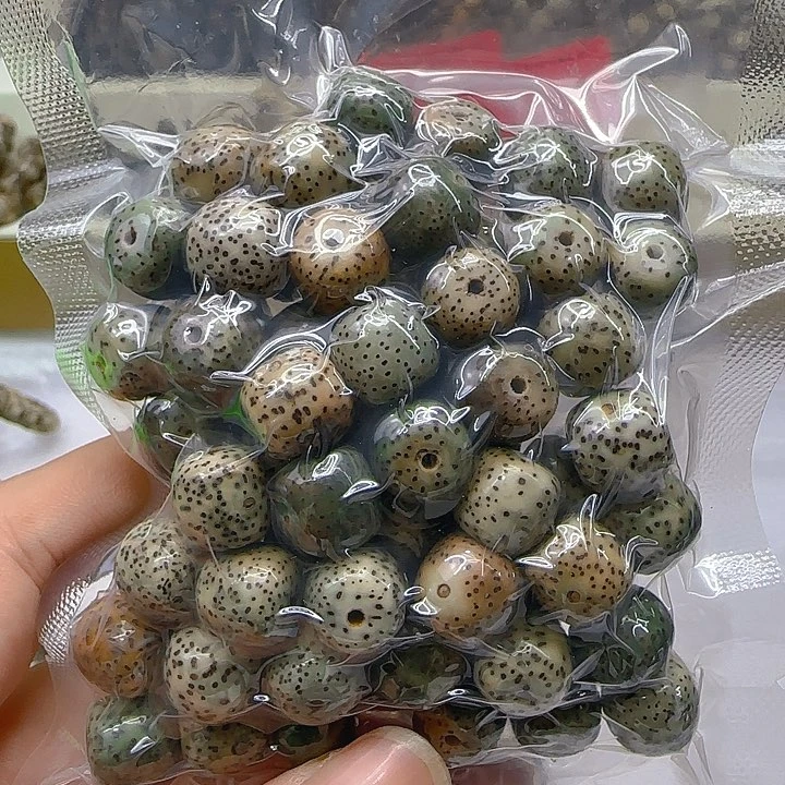 星月菩提手串51哈哈石玉星月菩提散籽