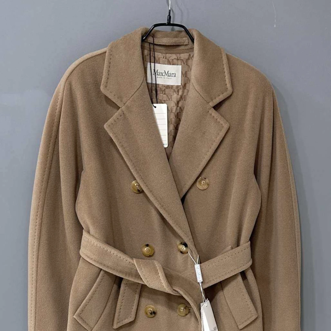 未使用 MaxMara 101801系列经典大衣/34码/51498