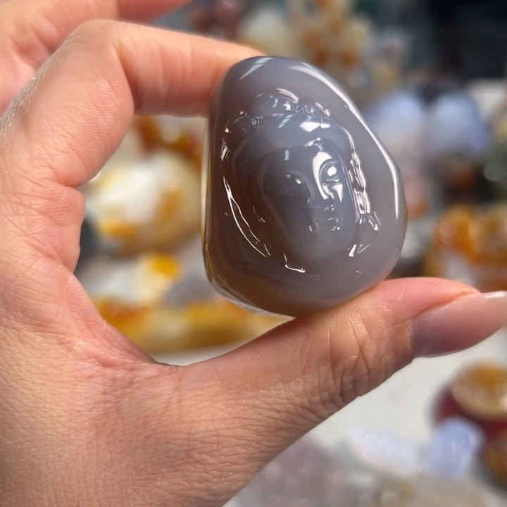 玛瑙/玉髓吊坠(不含链)未镶嵌