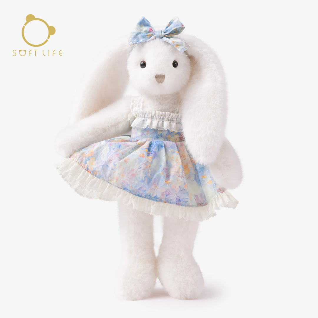 SOFT life毛绒玩具兔子玩偶安抚娃娃抱睡公仔睡觉抱生日礼物女生