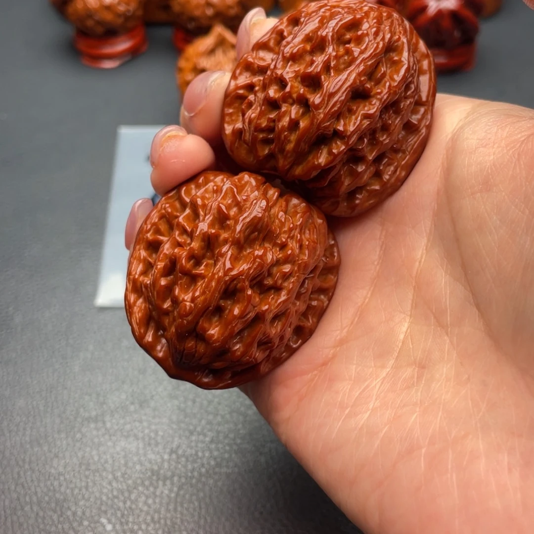 文玩核桃把件麦虎