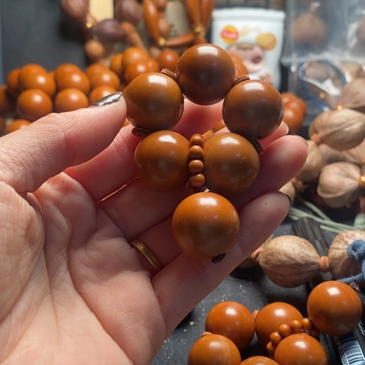 白***.橄榄核手串/手链手捻