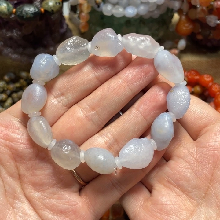 玛瑙/玉髓合金手链