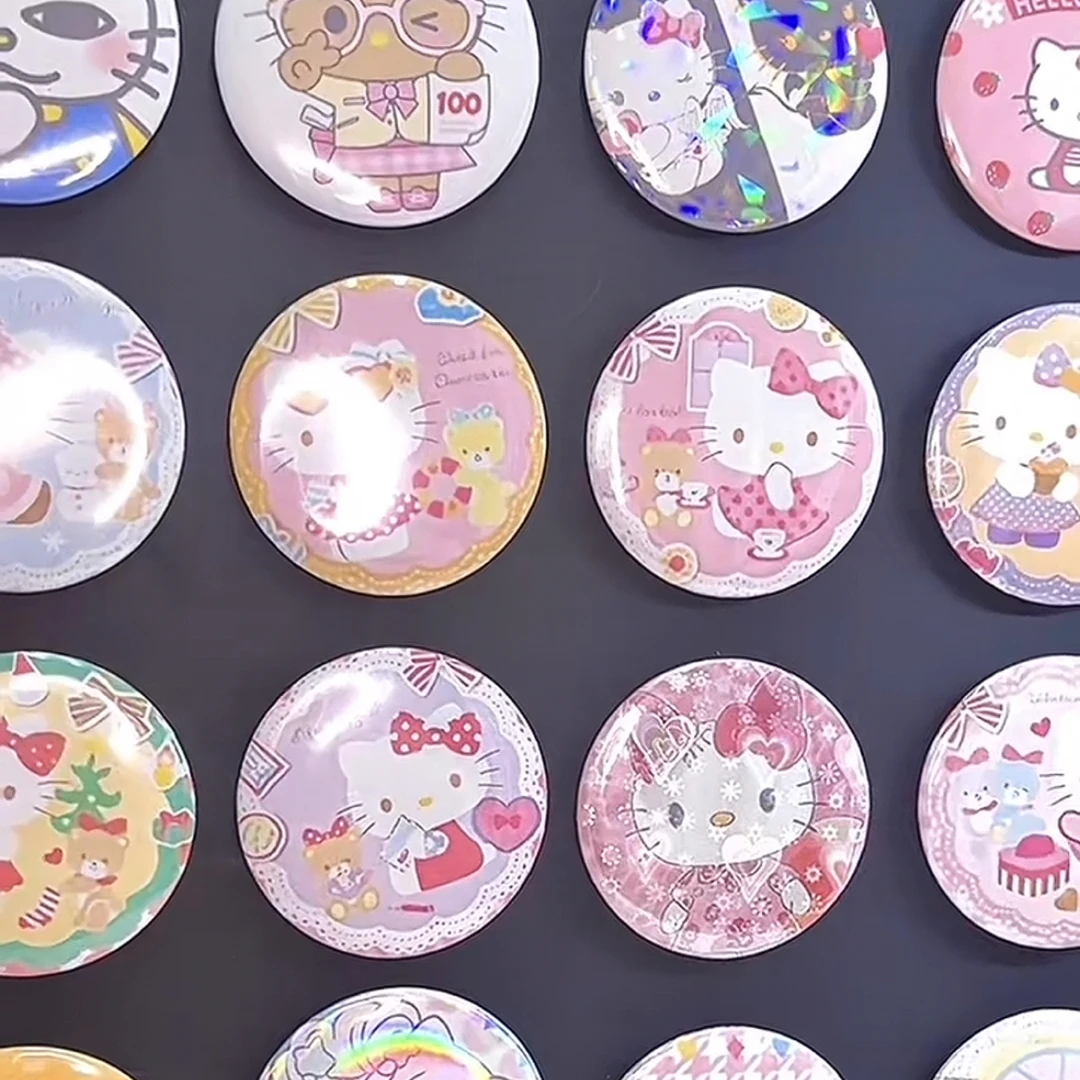 【直播拆】玩法链接Kitty圆形冰箱贴 过单No退No换