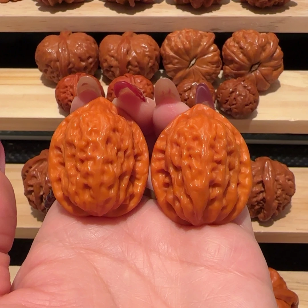 文玩核桃吊坠玉化京公子32精品2315