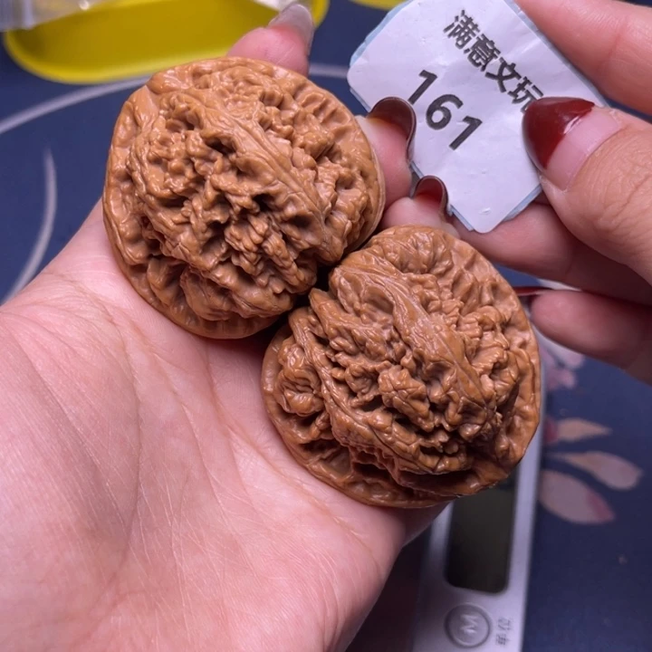 文玩核桃把件粗筋47.161