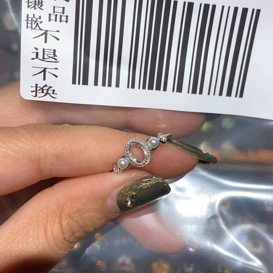 卟***天欧泊未镶嵌戒指戒指