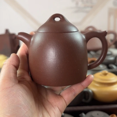 紫砂茶壶底槽清料240cc