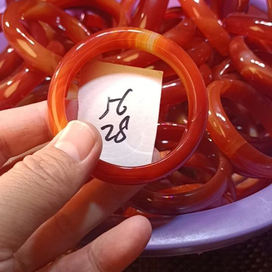 玛瑙/玉髓未镶嵌手镯