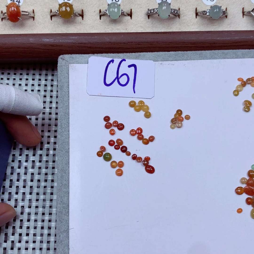 未镶嵌戒指翡翠缅甸翡翠戒指