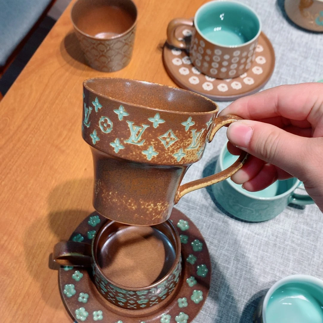 知***了龙泉青瓷茶具杯子