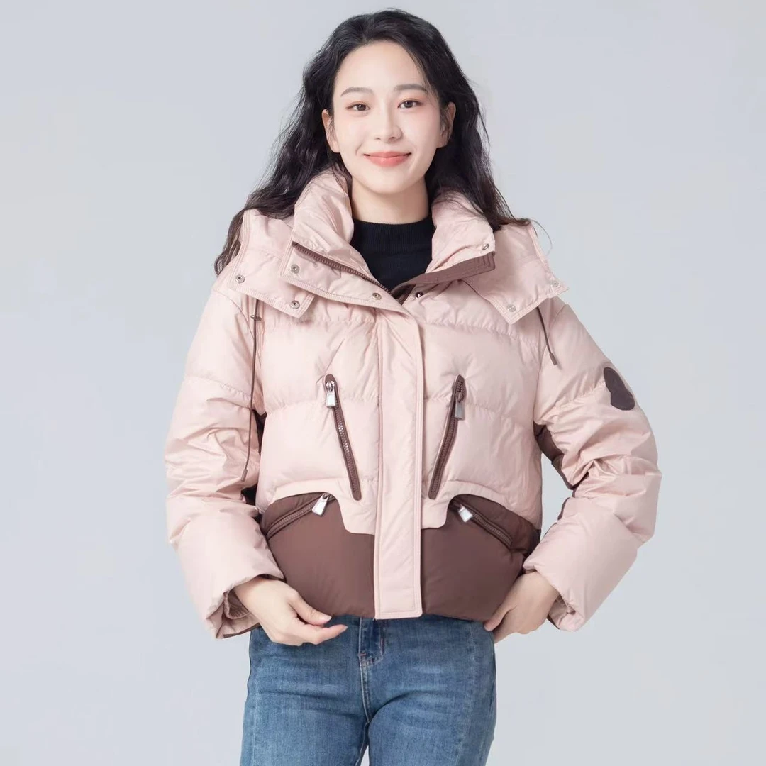 依世娜长款女装商品改价连接羽绒服冬季女款短款