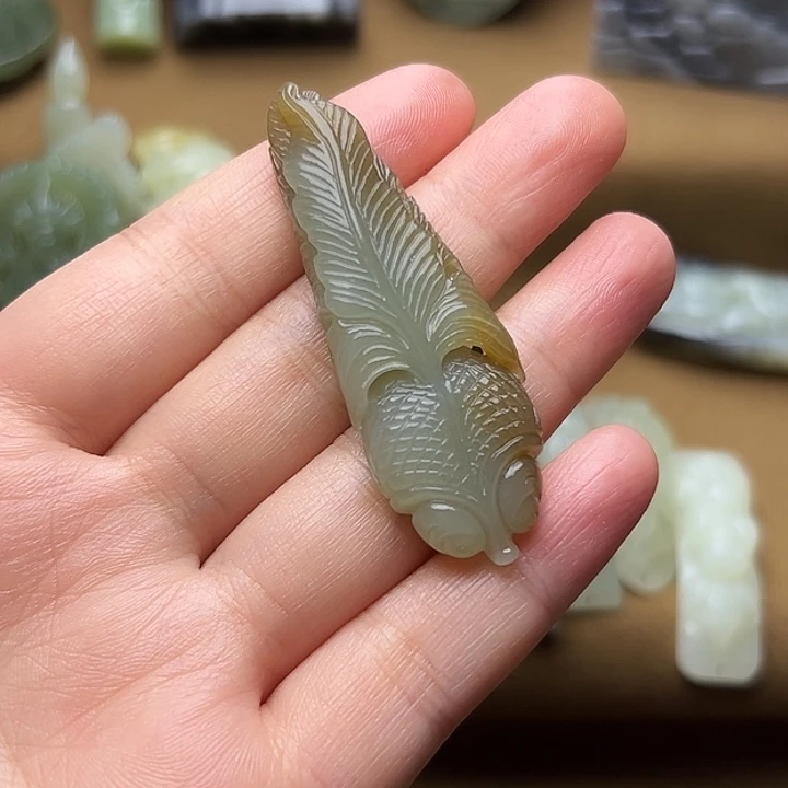 未镶嵌和田玉挂件