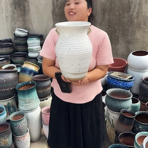 口20高32一个盆子。