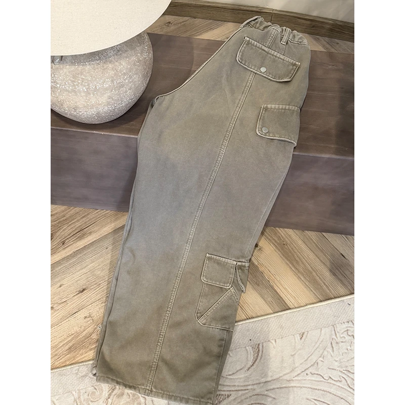 ZUOXIAOQI加绒加厚工装牛仔裤11（裤长104-107）