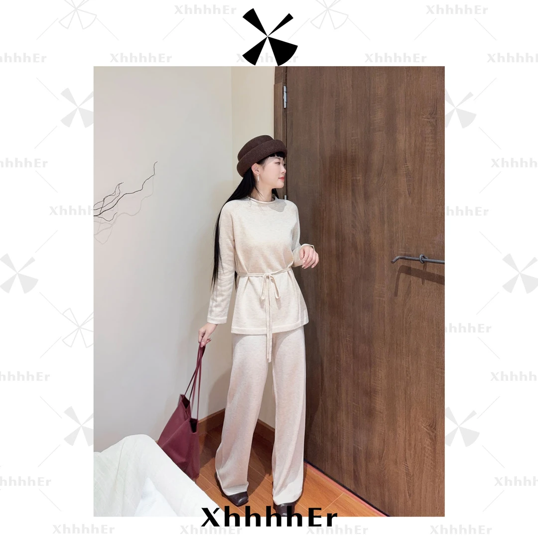 辛儿/小个子【铁锈米】【铁锈灰】【铁锈红】复古禅意保暖套装XYK1269