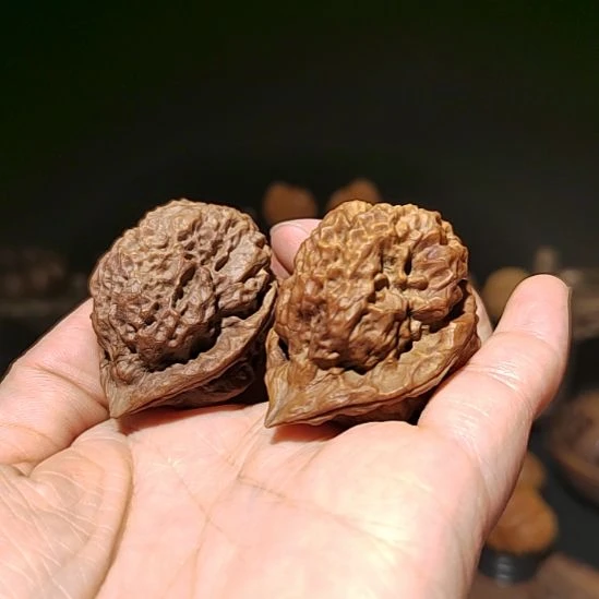把件文玩核桃福利开背蛙带彩38尺