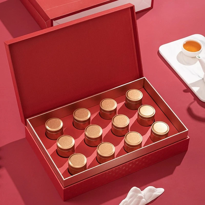 红茶茶叶礼盒装英红九号红茶送人高档大气