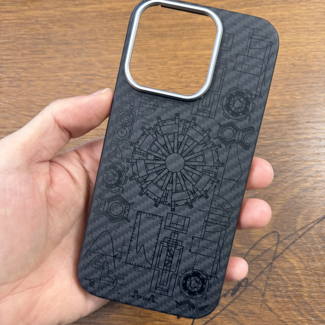 准新品  孤品【瑕疵】凯夫拉芳纶纤维手机壳