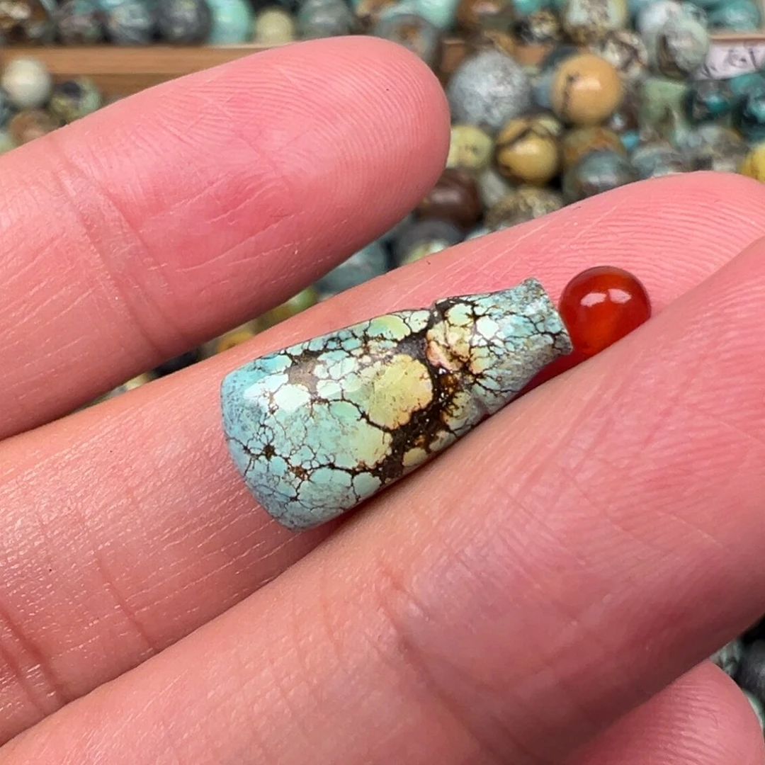 南红玛瑙配饰未镶嵌卡8.8