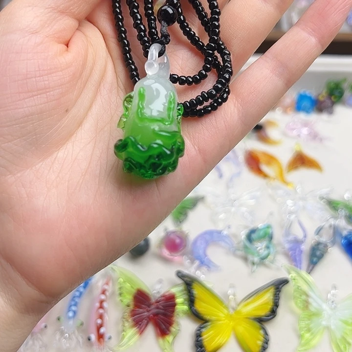 吊坠（赠链）琉璃白菜